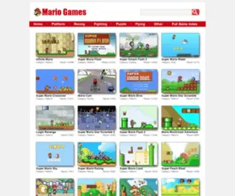 N1Mariogames.com(#1 Mario Games) Screenshot