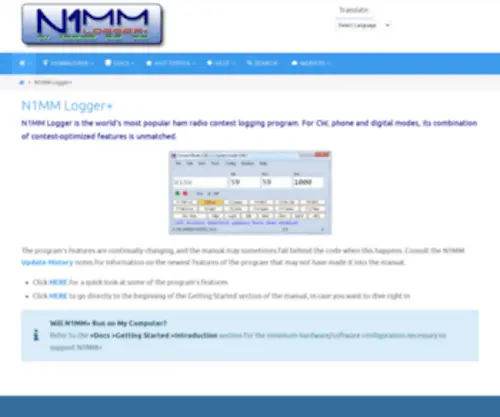 N1MM.com(N1MM) Screenshot