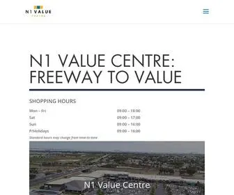 N1Valuecentre.co.za(N1 Value Centre) Screenshot