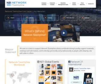 N21Europe.com(Network TwentyOne International) Screenshot