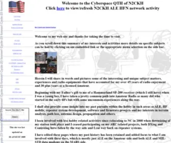 N2CKH.com(N2CKH Cyberspace QTH) Screenshot