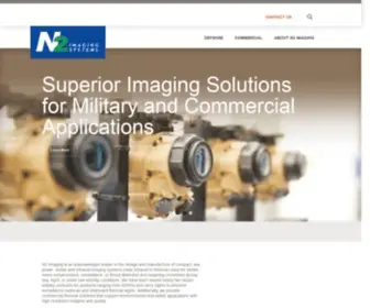 N2Imaging.com(Products For Image Sensing In The SWIR) Screenshot