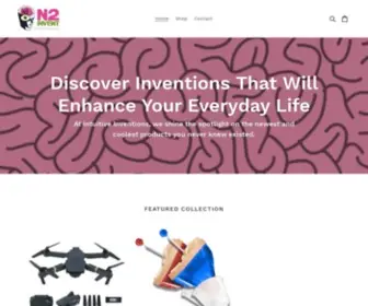 N2Invent.com(Innovative Devices Brought To You By Intuitive Inventions) Screenshot