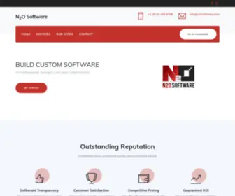 N2Osoftware.com(Software Development & Consulting) Screenshot