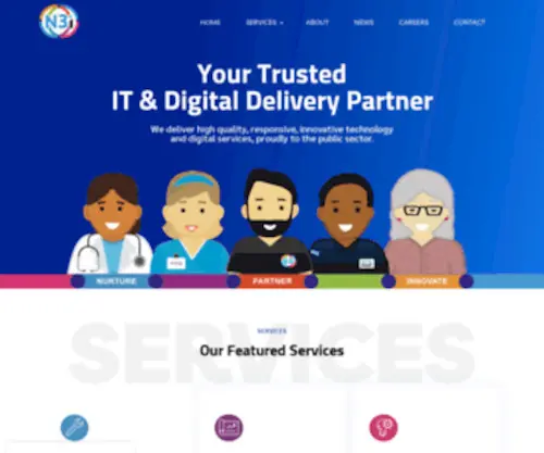 N3I.co.uk(Your Trusted IT & Digital Delivery Partner) Screenshot
