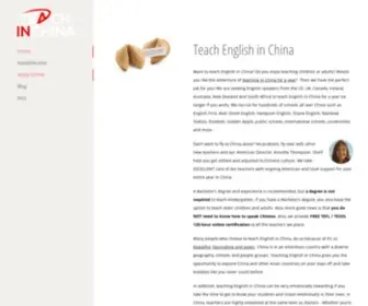 N4D.org(Teach English in China) Screenshot