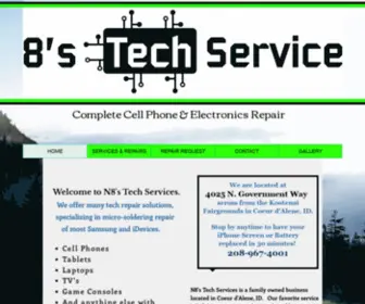 N8Stechservices.com(Cell Phone Repair) Screenshot