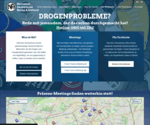 NA-Berlin.de(Rede mit jemandem) Screenshot