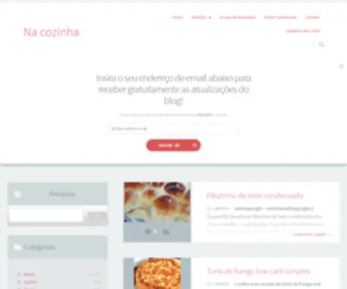 NA-Cozinha.com(Na cozinha) Screenshot