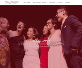 Naaap.org(National Association of Asian American Professionals) Screenshot