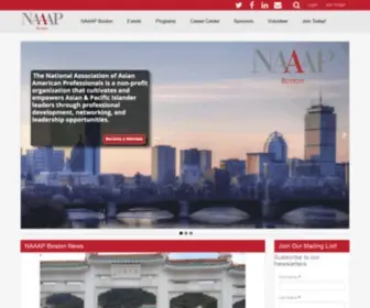 Naaapboston.org(NAAAP Boston) Screenshot
