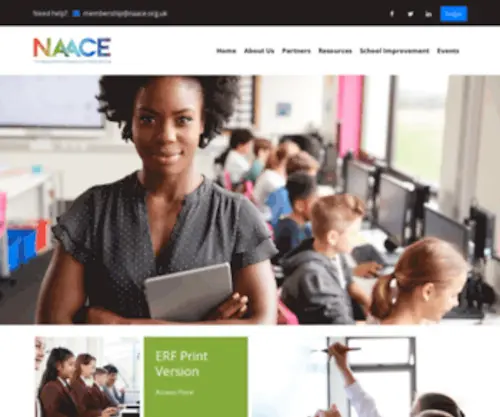 Naace.co.uk(Naace) Screenshot