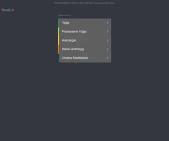 Naadi.in(See related links to what you are looking for) Screenshot