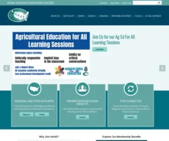 Naae.org(National Association of Agricultural Educators) Screenshot
