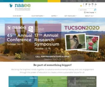 Naaee.org(North American Association for Environmental Education) Screenshot