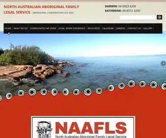 Naafls.com.au(Home) Screenshot