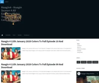 Naagin4.site(Naagin Season 4 All Episodes Video Today In HD) Screenshot