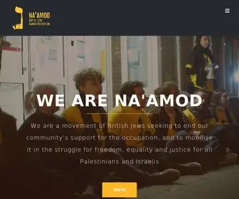 Naamod.org.uk(Na'amod) Screenshot
