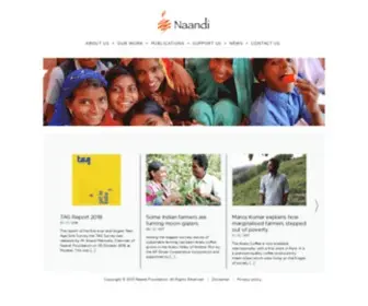 Naandi.org(Naandi Foundation) Screenshot