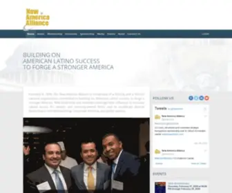 Naaonline.org(New America Alliance) Screenshot