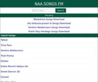 Naasongs.fm(naasongs) Screenshot