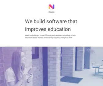 Naavi.com(Australian education technology company) Screenshot