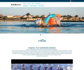 Nabaiji.com(DECATHLON swimming brand) Screenshot