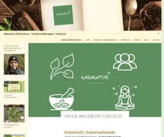 Nabanatur.blog(Kräuterkuchl – Kräuterwochenende Modul 1 Prana Vita®) Screenshot