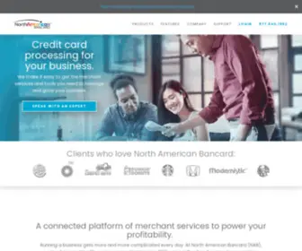 Nabancard.com(North American Bancard) Screenshot