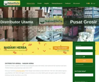 Nabawiherba.com(Nabawi Herba) Screenshot