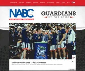 Nabc.com(National Association of Basketball Coaches) Screenshot