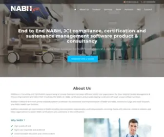 Nabhpro.com(NABH Auditors) Screenshot