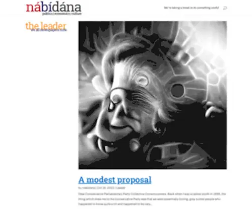 Nabidana.com(Nábídána.com) Screenshot