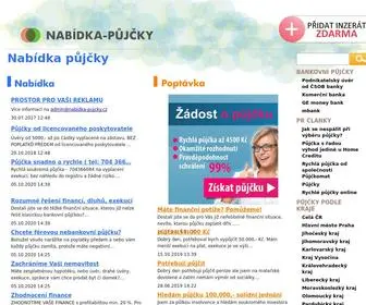 Nabidka-PujCKY.cz(Od soukromých osob) Screenshot