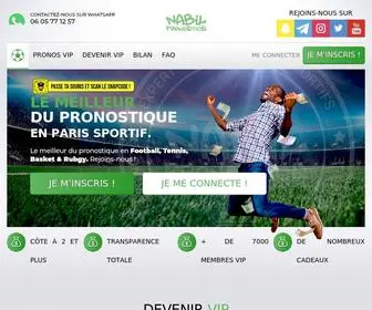 Nabilpronostics.com(Cliquer c'est encaisser) Screenshot