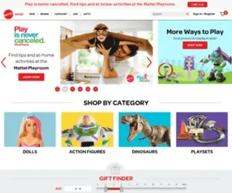 Nabishop.com(Mattel Shop) Screenshot