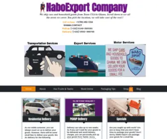 Naboexport.com(NaboExport Company) Screenshot