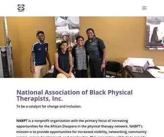 Nabpt.org(National Association of Black Physical Therapy) Screenshot