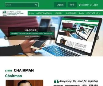Nabskillnabard.org(National Bank For Agriculture and Rural Development) Screenshot