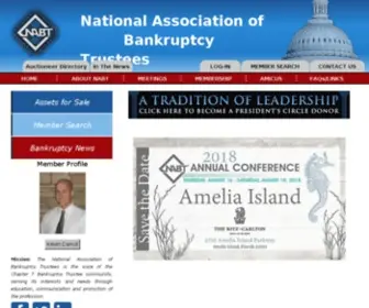Nabt.com(National Association of Bankruptcy Trustees) Screenshot