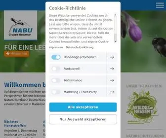 Nabu-Hadamar.de(Willkommen beim NABU Hadamar) Screenshot