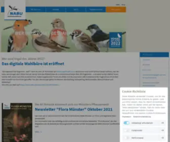 Nabu-Muenster.de(NABU MÜNSTER) Screenshot
