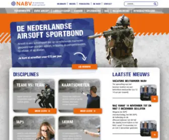 Nabv.nl(Nederlandse Airsoft Sportbond) Screenshot