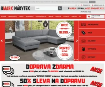 Nabytek-Bmark.cz(Kvalitní nábytek za skvělé ceny) Screenshot