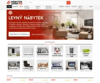 Nabytek-Levny.cz(E-shop č) Screenshot