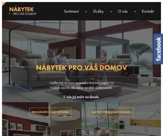 Nabytekfrenstat.cz(Nábytek pro Váš domov) Screenshot