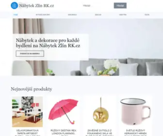 NabytekZlinrk.cz(Nábytek Zlín) Screenshot