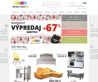 Nabytok-A-Interier.sk(Nábytok a interiér) Screenshot