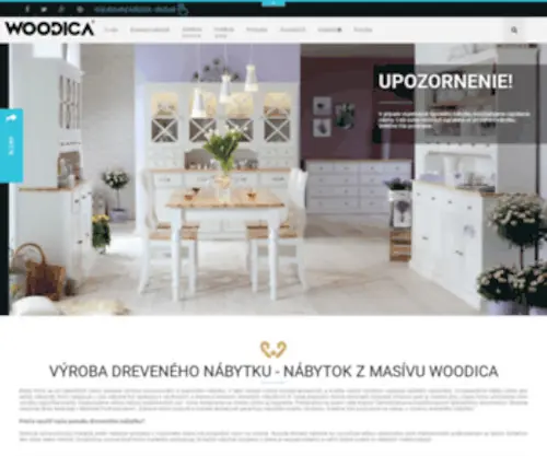 NabytokZmasivu24.sk(Borovicový) Screenshot