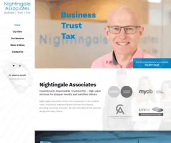 Naca.co.nz(Nightingale & Associates) Screenshot